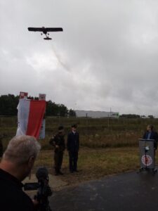 Upamiętnienie pilota Wojciecha Januszewicza, zdjęcie 2 z 2