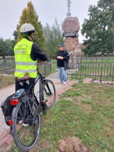 Na szlaku rowerowym IM. Mjr. Stefana Waltera, zdjęcie 12 z 43