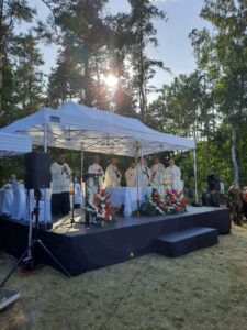 Obchody 100 lecia Bitwy Warszawskiej 1920 roku w Wólce Radzymińskiej., zdjęcie 1 z 7