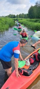 Spływ kajakowy rzeką Rządzą, zdjęcie 4 z 14
